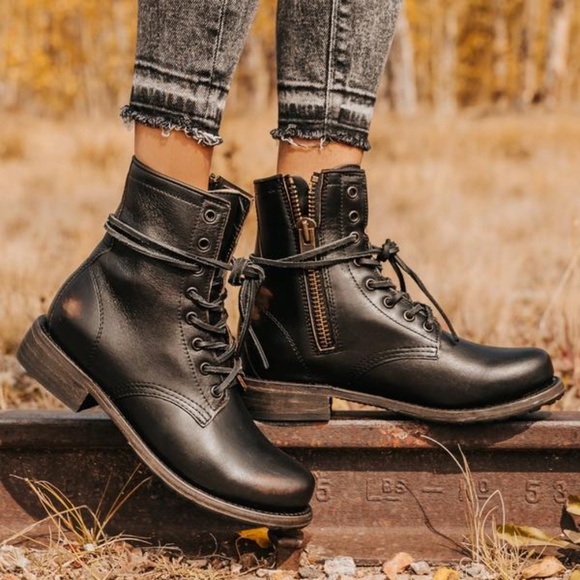 Freebird Manchester Combat Boots 7 